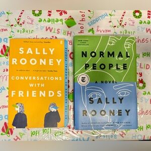 Set of 2 Sally Rooney Novels- Conversations With Friends & Normal People